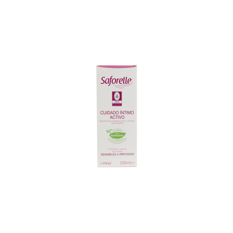Saforelle Active Cuidados Íntimos, 250ml.