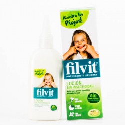 Filvit Dimethicone Loção Sem Inseticida, 125ml.