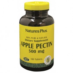 Natures Plus Manzana Pectina 500 mg, 180 Colher de sopa.