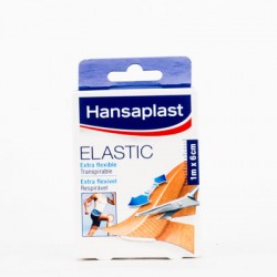 Curativo Adesivo Elástico Hansaplast, 1mx6cm.