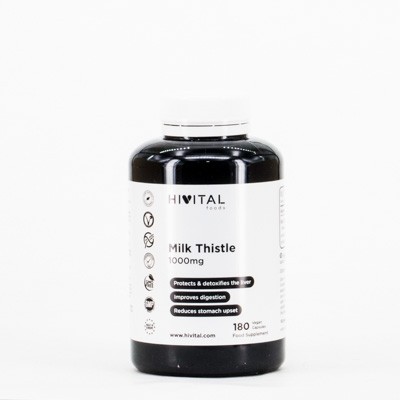 Hivital Cardo Mariano 1000 mg, 180 cápsulas.