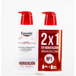 Loção Eucerin Ultra-Light, 2x400ml.