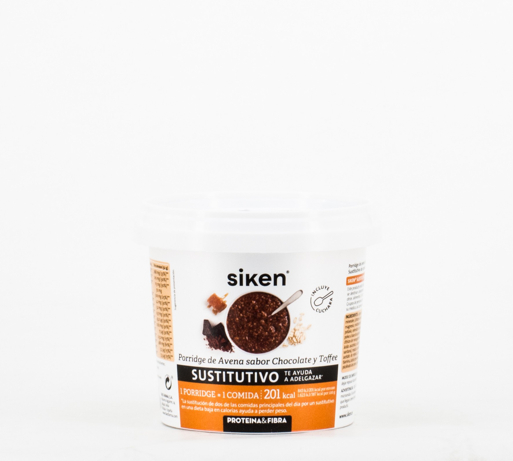 Mingau Siken Avena Toffe de Chocolate, 52gr.
