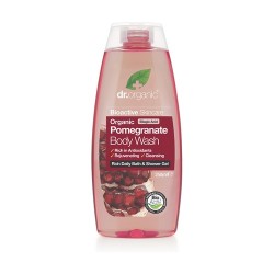 Dr Gel de banho de romã orgânico, 250ml.