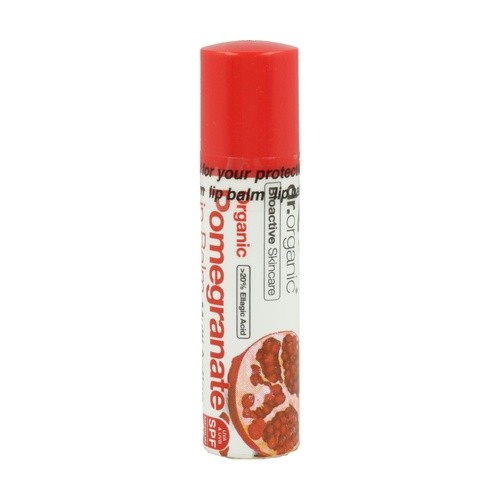 Dr Bálsamo Labial Romã Orgânico, 5,7ml.