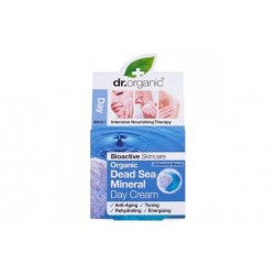 Dr Creme de Dia Orgânico para Minerais do Mar Morto, 50ml.