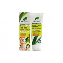Dr Gel de Limpeza Facial Dr Organic Tea Tree, 200ml.