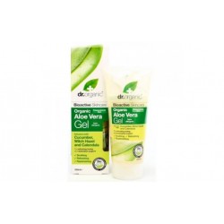 Dr Gel Orgânico de Aloe Vera com pepino e calêndula, 200ml.