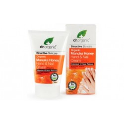Dr Organic Manuka Honey Hand & Creme para Unhas, 125ml.