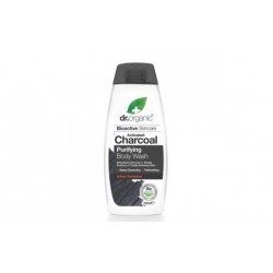 Dr Gel de banho de carvão ativado orgânico, 250ml.