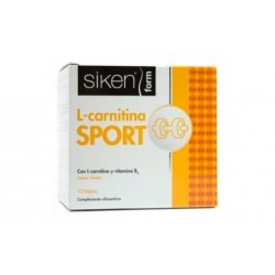 Siken forma L-carnitina esporte limon, 12 sóbrio.