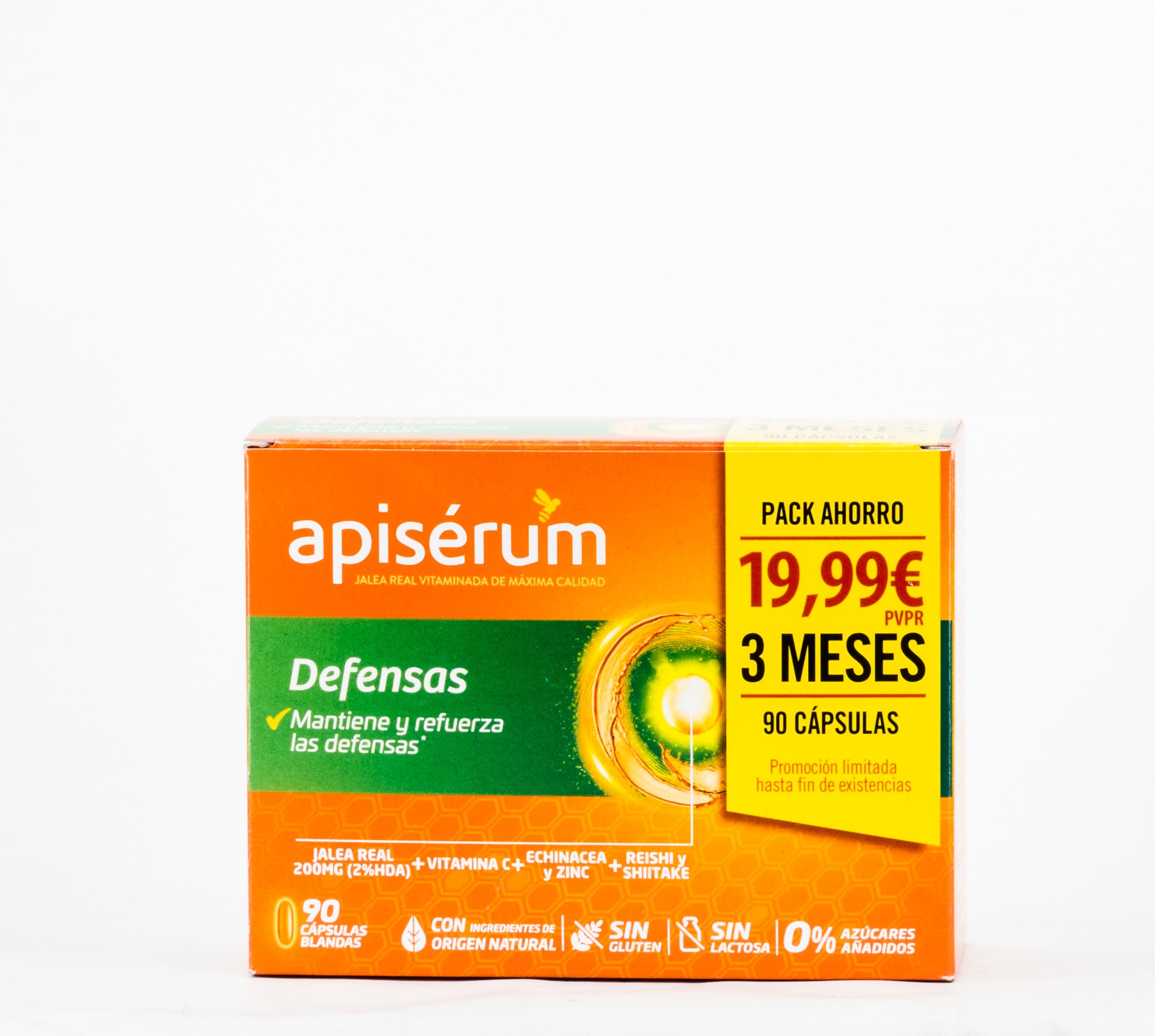Apiserum Defesas AHORRO, 90 Caps.