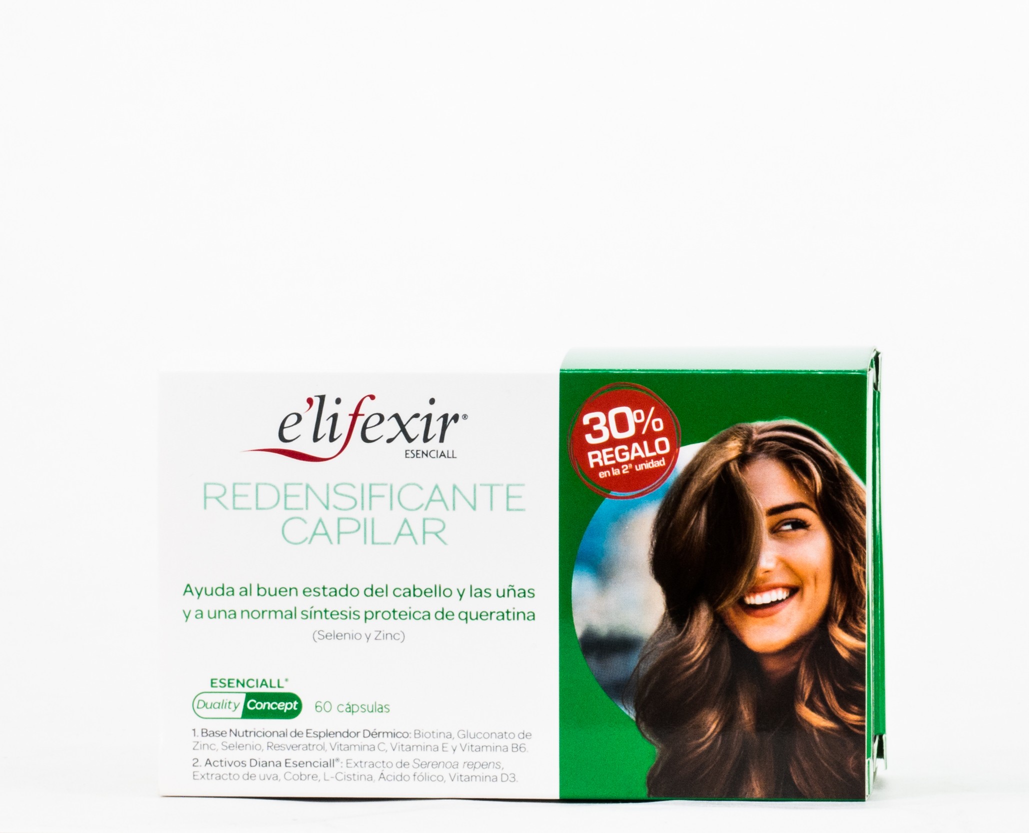 Elifexir Essentiall Hair Plumening, 60 Caps. Savings