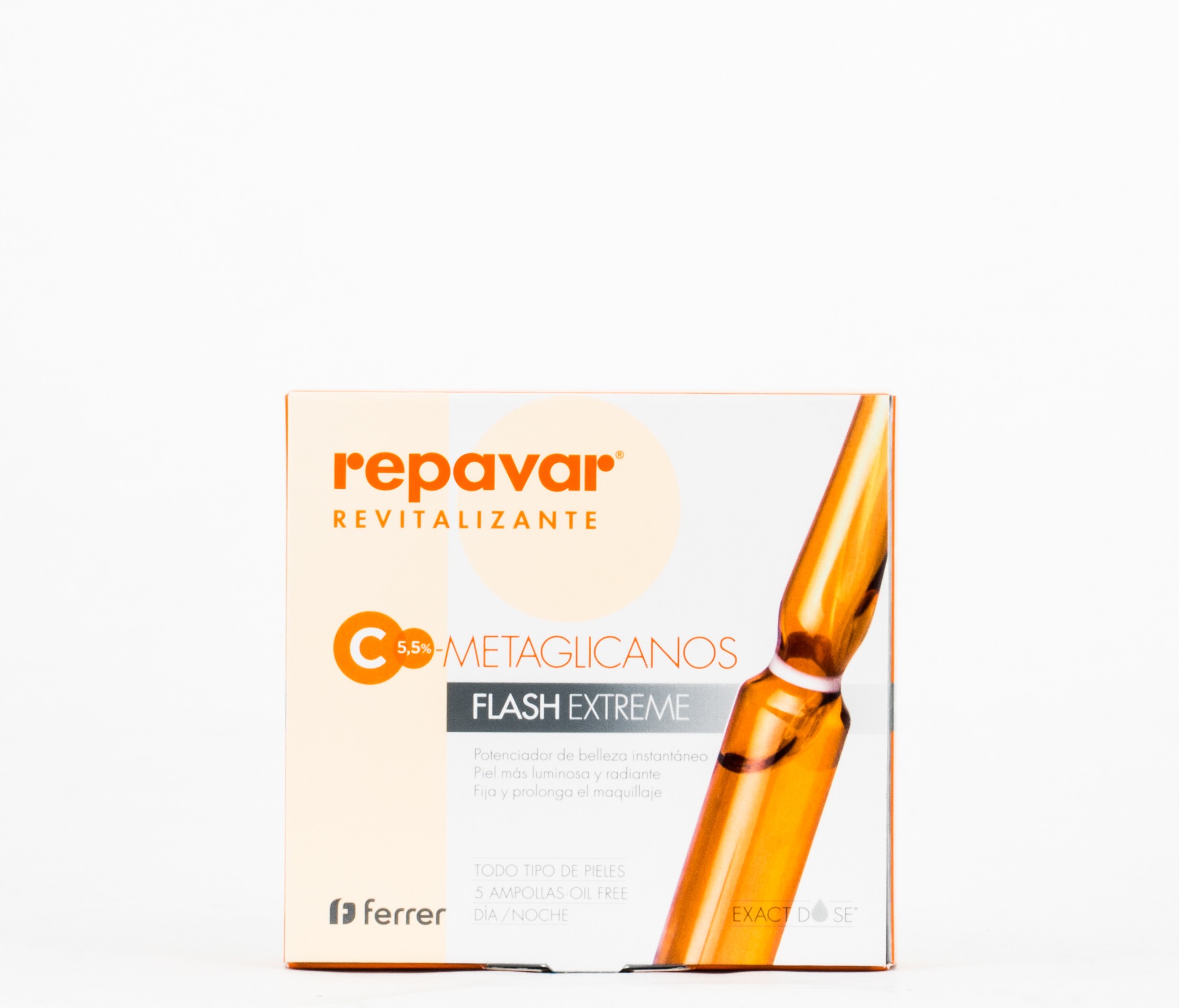 Repavar Revitalizante Flash Extreme Ampololas, 5 pcs.