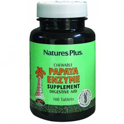 Nature's plus mamoa enzima 180 comprimidos mastigáveis