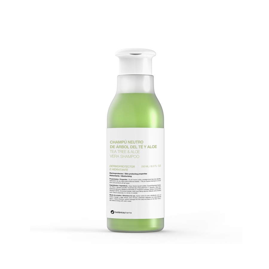 BotánicaPharma Aloe Vera & Shampoo Tea Tree, 250 ml.