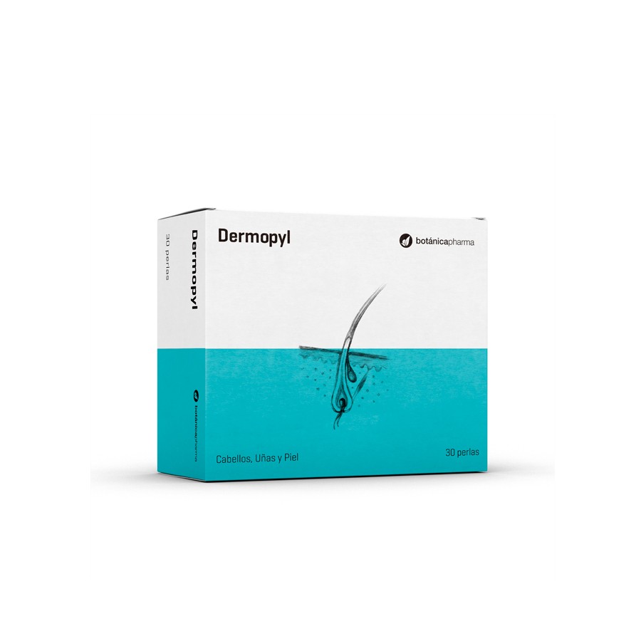 BotanicalPharma Dermopyl Cabelo, Unhas e Complexo de Pele 30 Cápsulas Gelatinosas