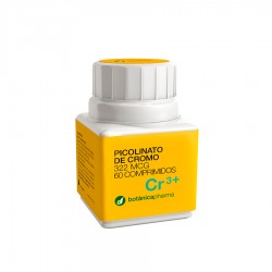 BotanicaPharma Picolinato de cromo 322Mcg, 60 comprimidos.