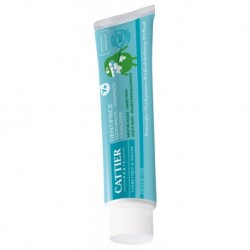 Creme dental Cattier para crianças de 7 anos, 50ml.