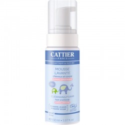 Espuma de Limpeza Cattier Skin/Hair Baby, 150ml.