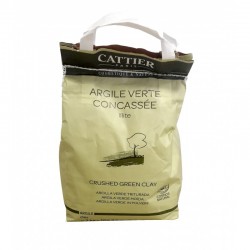 Argila Verde Triturada Cattier, 3 kg.