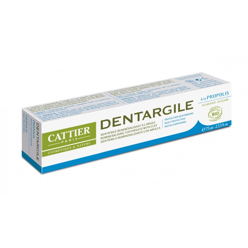 Cattier Dentargile Própolis Creme Dental, 75ml.