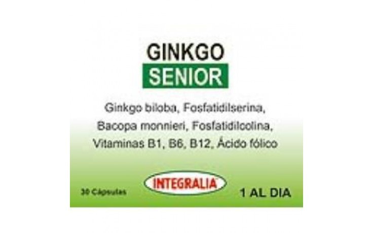 Integralia Ginkgo Senior 30 Cápsulas