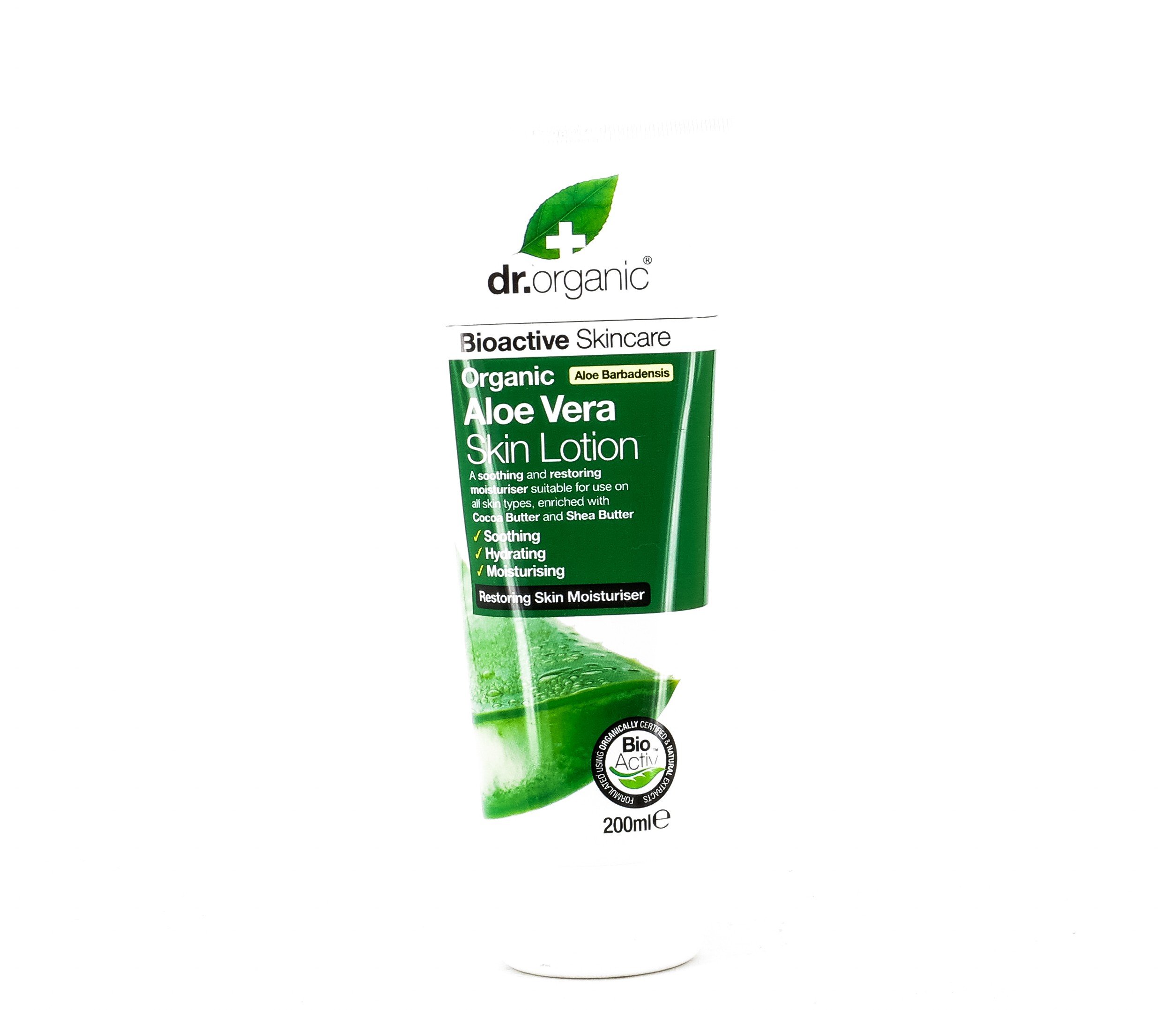 Dr Loção Corporal Orgânica Aloe Vera, 200ml.
