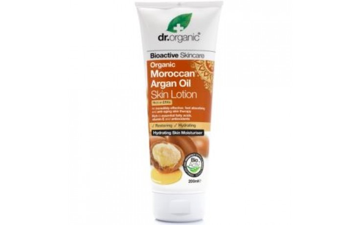 Dr Óleo de Argan Orgânico Loção Corporal, 200ml.