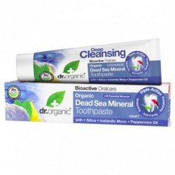Dr Creme Dental Mineral Orgânico do Mar Morto, 100ml.
