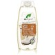 Dr Gel de banho com óleo de coco orgânico, 250ml.