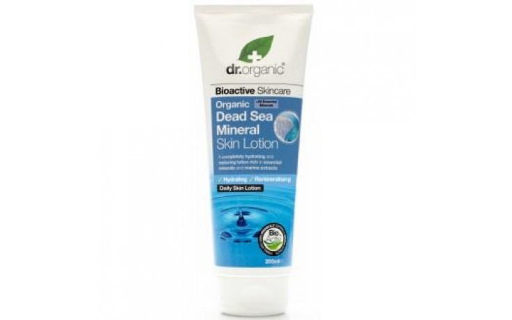 Dr Loção Orgânica Mineral do Mar Morto, 200ml.