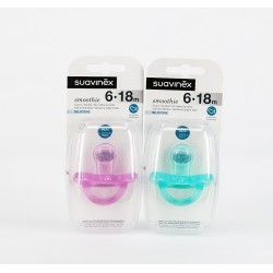Chupeta Suavinex All Silicone + 6m.