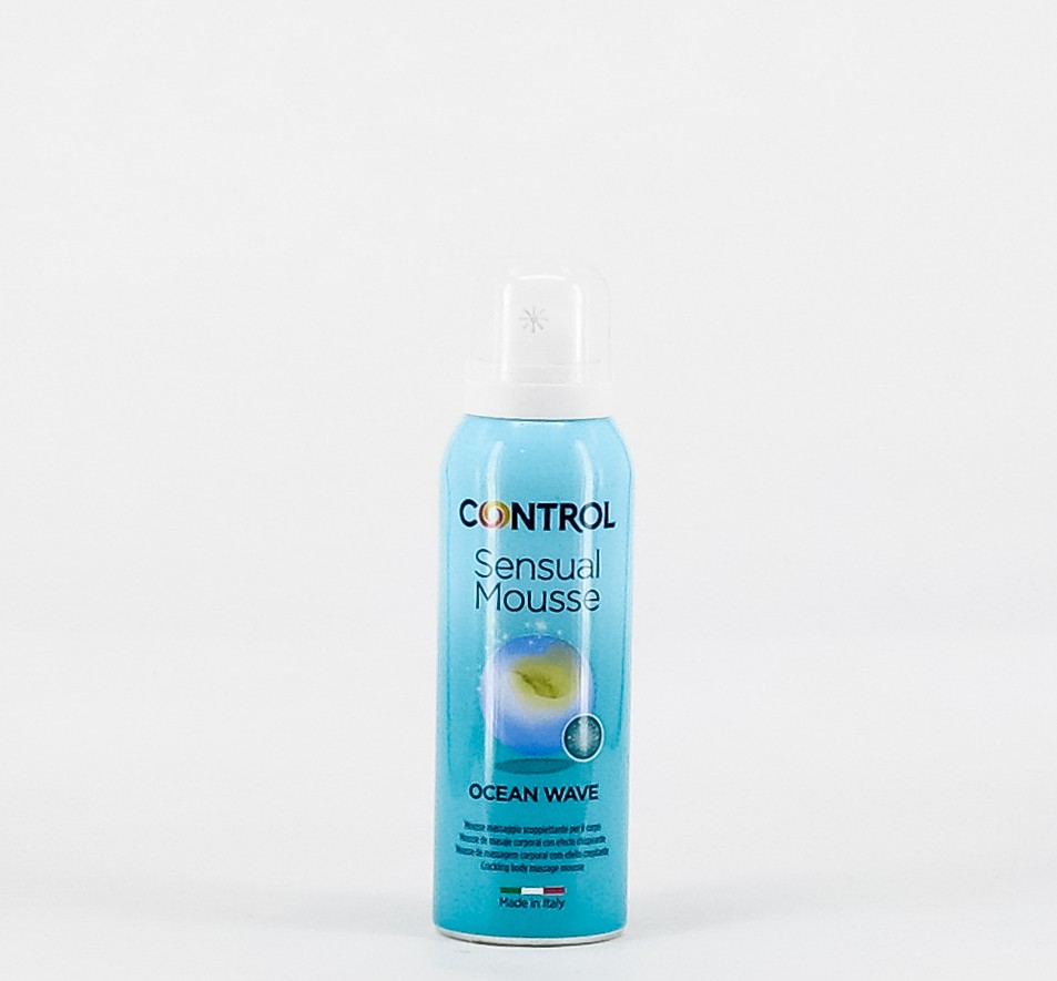 Controle Sensual Mousse Ocean Wave, 125ml.
