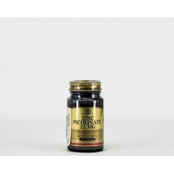 Solgar Picolinato de zinco 22 mg, 100 Colher de sopa.