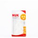 NUK Primeira Escolha Anticólico Mamilo de Silicone M 0-6 m, 2Pc.