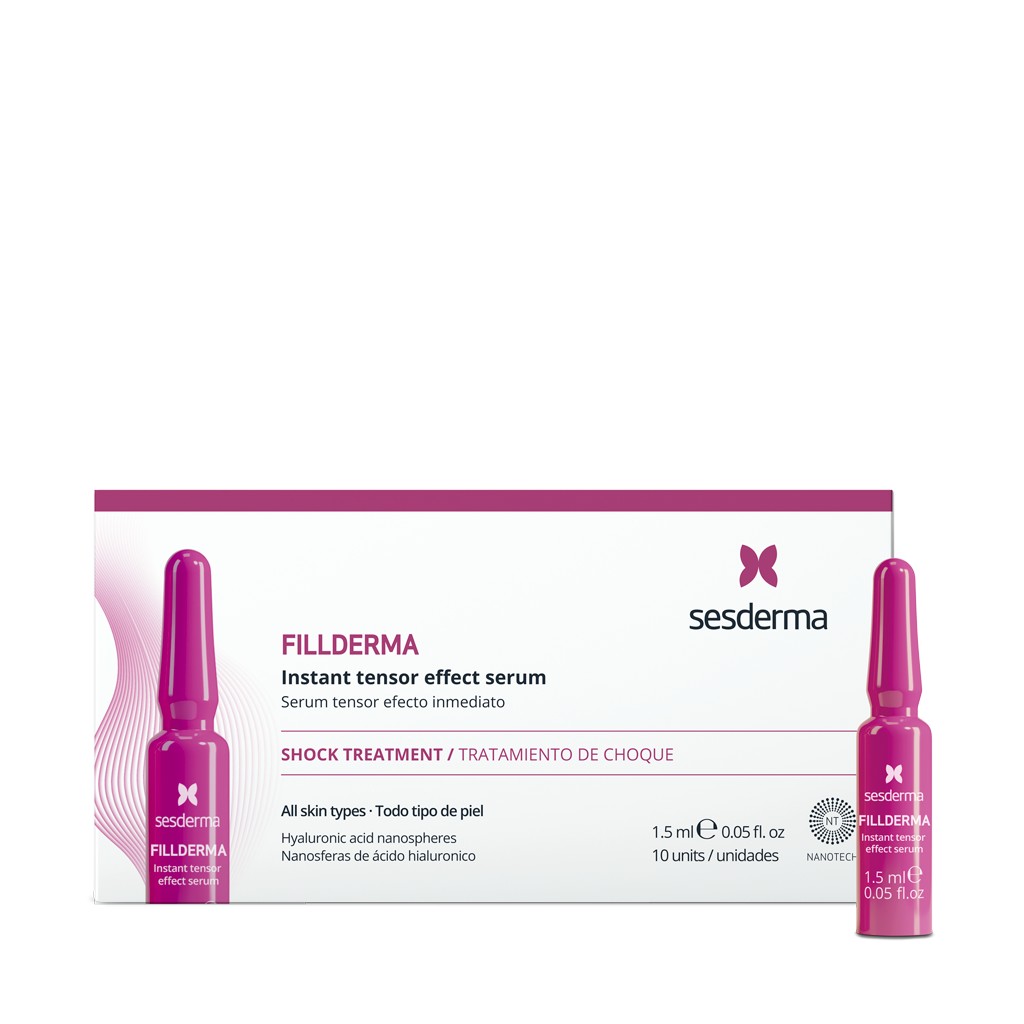 Sesderma Fillderma Ampolas de 10 ampolas.