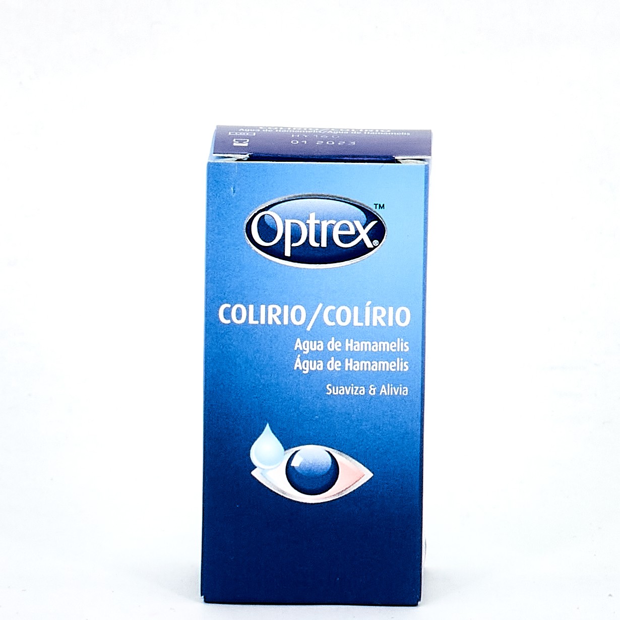 Colírio Optrex, água de hamamélis, 10ml.
