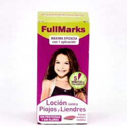 Loção anti-piolhos Fullmarks, 100ml.