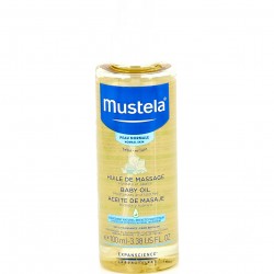 Óleo de Massagem Mustela, 100ml.