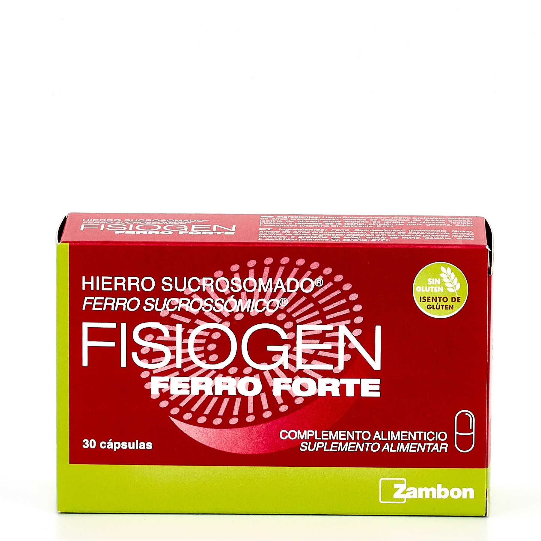 Fisiogen Ferro Forte 30 cápsulas