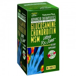 Natures Plus Glucosamina Condroitina MSM Ultra RX-Joint, 90 Comprimidos.