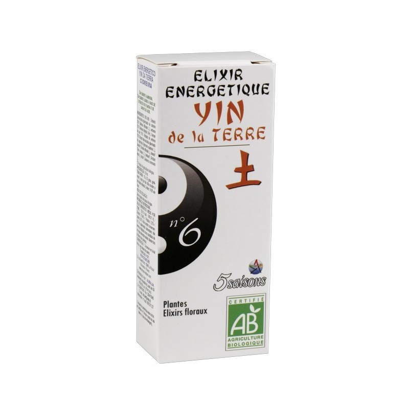 5 Estações Elixir Nº6 Yin de la Tierra, 50ml.