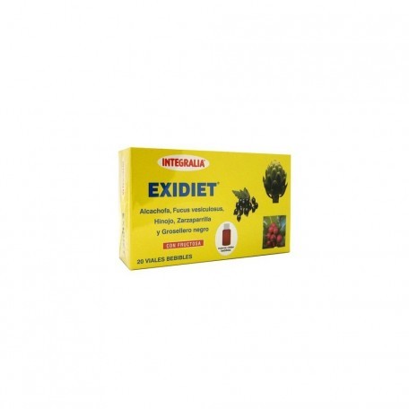 Integralia Exidiet, 20 frascos.