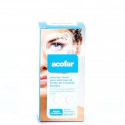 Acofar Solução Única para Lentes Gelatinosas, 60ml.