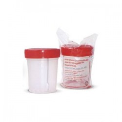 Acofar Container Coleta de Amostras com Espátula