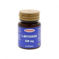 Integralia L-Metionina 500mg, 30 cápsulas.