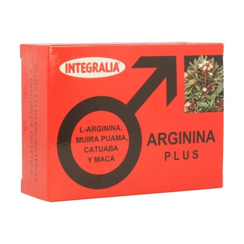 Integralia Arginina Plus, 60 cabeças.