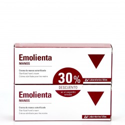Emoliente duplo Creme para as Mãos, 2x50ml.