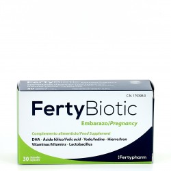 Fertybiotic Gravidez, 30 cápsulas.